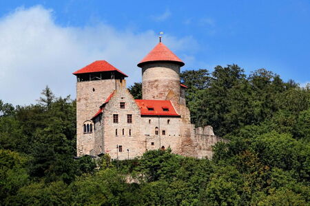 Burg Normannstein Außenansicht