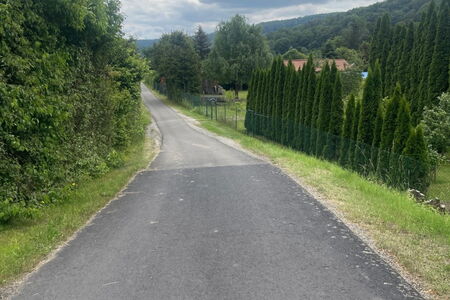 Gefälle von 10 % auf 10 m Länge