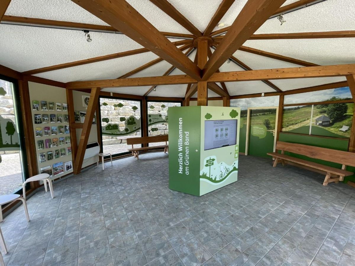 Infopavillion Grenzblick Katharinenberg